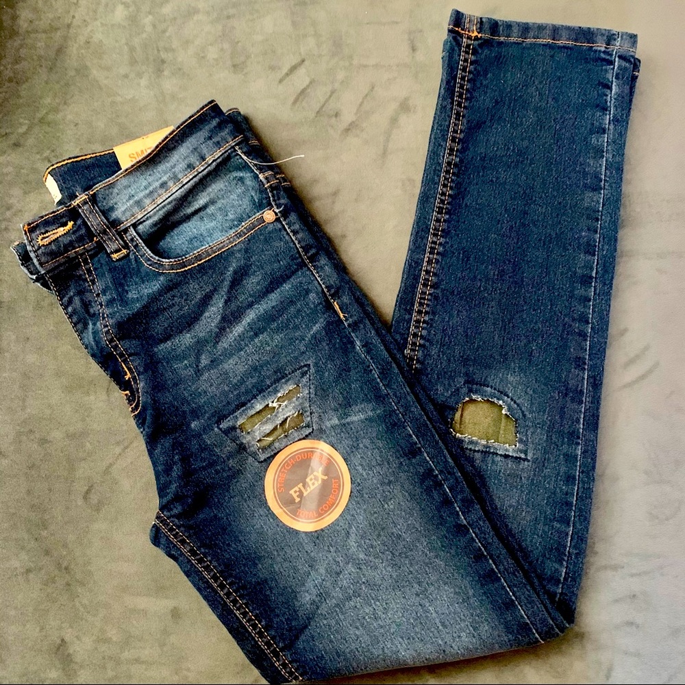 Boys Distressed Denim